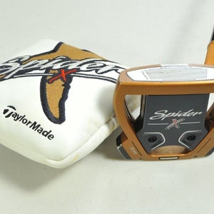 TaylorMade Spider X Copper Small Slant 34" Putter RH KBS CT Tour Steel # 200958