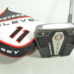 Odyssey Eleven Tour Lined 35" Putter Right Stroke Lab Steel # 199808