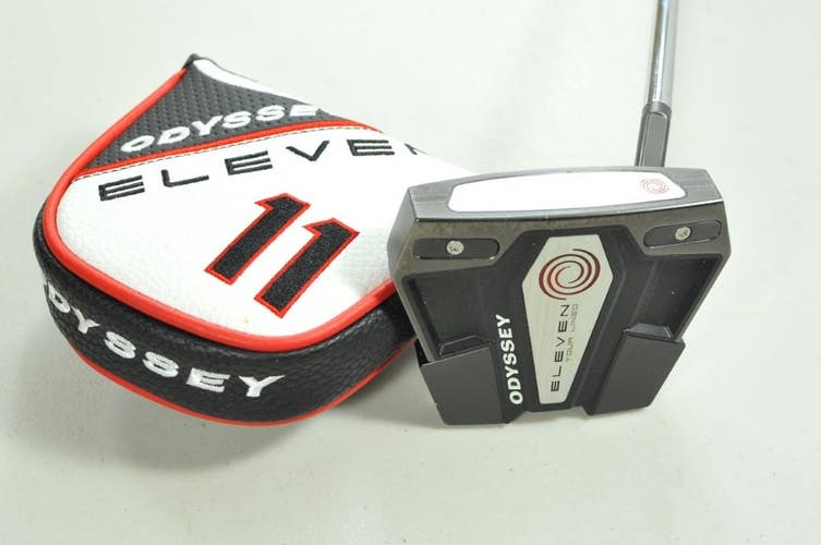 Odyssey Eleven Tour Lined 35" Putter Right Stroke Lab Steel # 199808