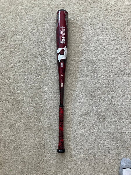2022 DeMarini Voodoo One Alloy BBCOR Certified Bat (-3) 28 oz 31" (Used)