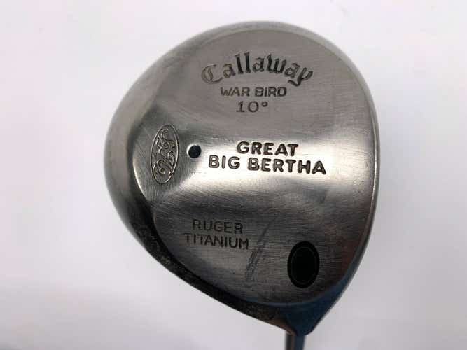 Callaway Original Great Big Bertha Driver 10* GBB UL Regular Graphite Mens RH