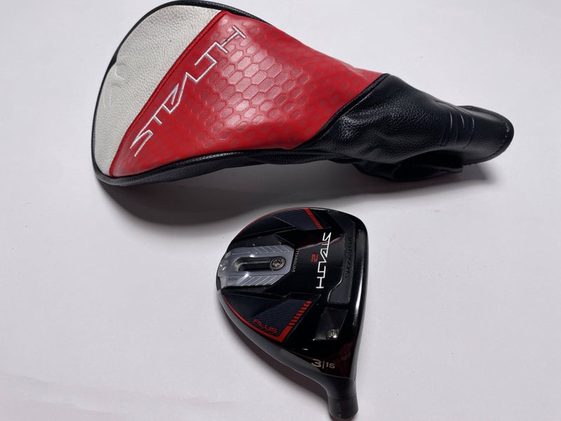 TaylorMade Stealth 2 Plus 3 Fairway Wood 15* HEAD ONLY Mens RH HC