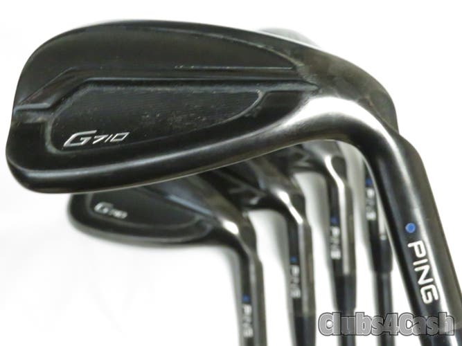 PING G710 Irons Blue Dot Alta Distanza 40 Black SENIOR 7-P+Uw  +1/2" TALL