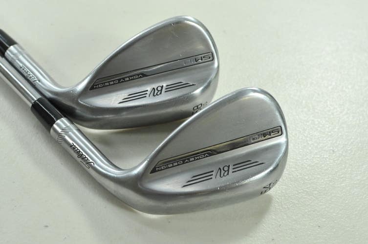Titleist Vokey SM10 Tour Chrome 54*, 58* Wedge Set RH Project X LZ Steel #178636