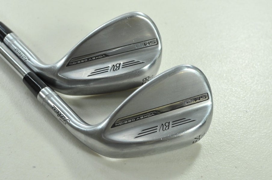 Titleist Vokey SM10 Tour Chrome 54*, 58* Wedge Set RH Project X LZ Steel #178636