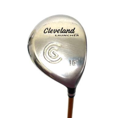 Used Cleveland LAUNCHER Men's Right 3 Wood Stiff Flex Graphite Shaft 11506-S000248415