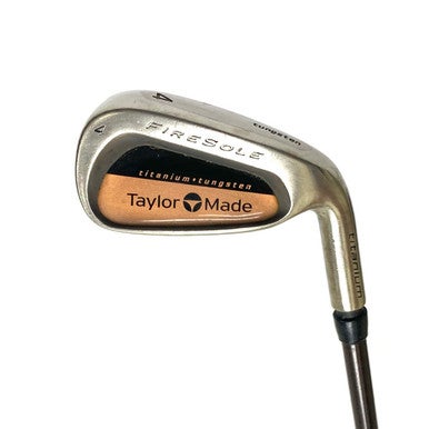 Used Taylormade FIRESOLE Men's Right 4 Iron Stiff Flex Graphite Shaft 11506-S000238547