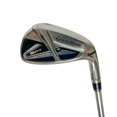 Used Taylormade SIM MAX Men's Right Approach Wedge Stiff Flex Steel Shaft 11506-S000262018