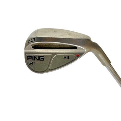 Used Ping M/B Men's RH 54 Degree Wedge Stiff Flex Steel Shaft 11506-S000266426