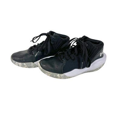 Used Under Armour Basketball Shoes Black Youth 13.0 11506-S000269432