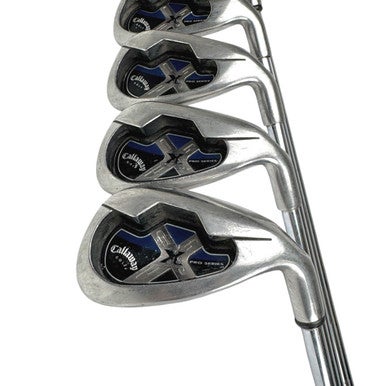 Used Callaway X-18 PRO SERIES Men's RH Iron Set 6I-PW Steel Shaft 11506-S000272481