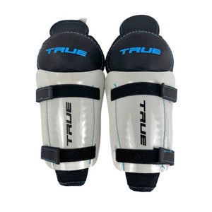 Used True Hockey Shin Guards White Youth Large 11506-S000272556