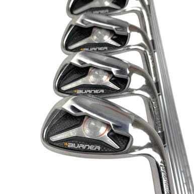 Used Taylormade BURNER Men's RH Iron Set 4I-AW Steel Shaft 11506-S000272986