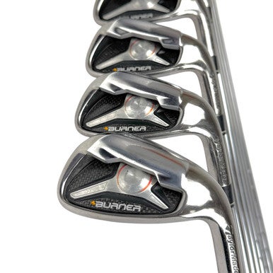 Used Taylormade BURNER Men's RH Iron Set 4I-AW Steel Shaft 11506-S000272986