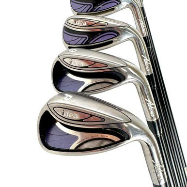Used Adams Golf IDEA Women's RH Iron Hybrid Set 5H-PW Ladies Flex Graphite Shaft 11506-S000275109