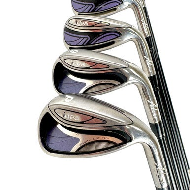 Used Adams Golf IDEA Women's RH Iron Hybrid Set 5H-PW Ladies Flex Graphite Shaft 11506-S000275109