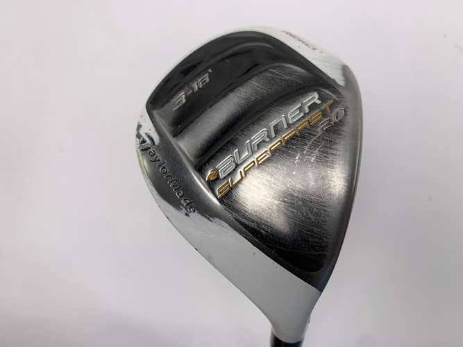 TaylorMade Burner Superfast 2.0 3 Hybrid 18* REAX 60g Regular Graphite Mens RH