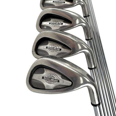 Callaway (Used) Right Handed Men's Stiff Flex Steel Shaft 8 Pieces Iron Set