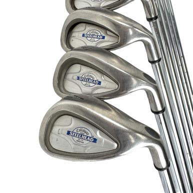 Used Callaway STEELHEAD X-14 Men's RH Iron Set 4I-AW Steel Shaft 11506-S000277124