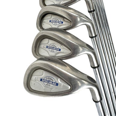 Used Callaway STEELHEAD X-14 Men's RH Iron Set 4I-AW Steel Shaft 11506-S000277124