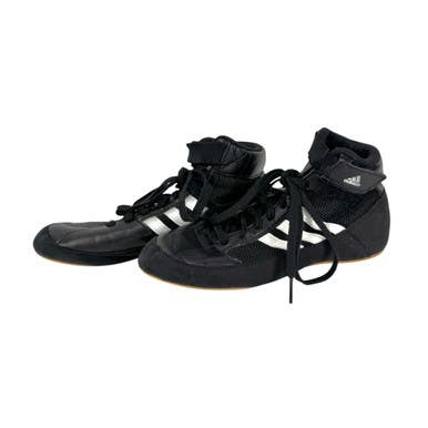 Used Adidas Wrestling Shoes Black Junior 5.5 11506-S000277168
