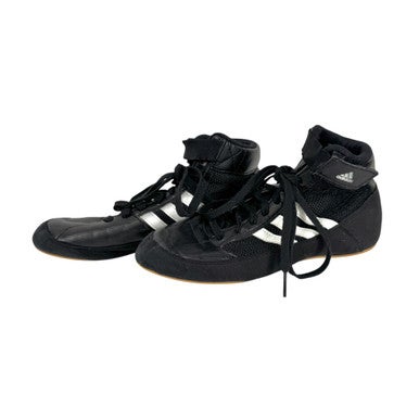 Used Adidas Wrestling Shoes Black Junior 5.5 11506-S000277168