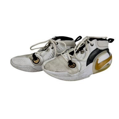Used Nike AIR ZOOM CROSSOVER Basketball Shoes White Men's 6 11506-S000277172