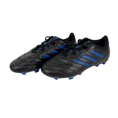 Used Adidas Soccer Cleats Black And Navy Blue Junior 01 11506-S000277197
