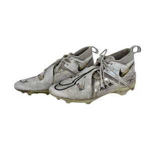 Used Nike ALPHA Football Cleats White Men's 13 11506-S000277214