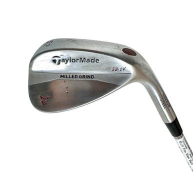 Used Taylormade MILLED GRIND Men's RH 52 Degree Wedge Stiff Flex Steel Shaft 11506-S000277254