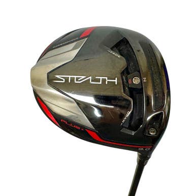 Used Taylormade STEALTH PLUS+ Men's RH 9.0 Degree Driver Stiff Flex Graphite Shaft 11506-S000279457