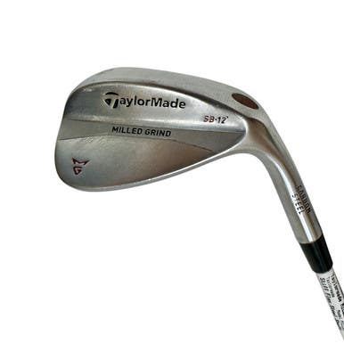 Used Taylormade MILLED GRIND Men's RH 56 Degree Wedge Stiff Flex Steel Shaft 11506-S000277255