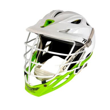 Used Cascade R Lacrosse Helmet White One Size Fits Most 11506-S000279552