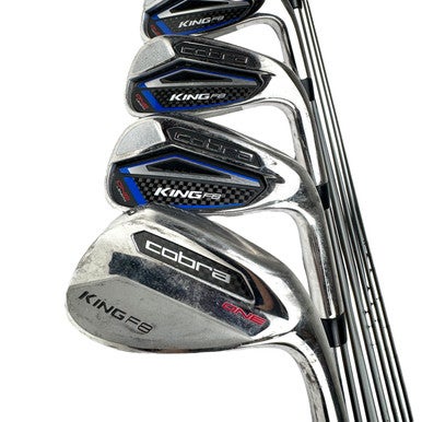 Used Cobra KING F8 ONE LENGTH Men's RH Iron Set 5I-GW Regular Flex Steel Shaft 11506-S000279569