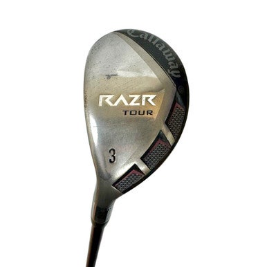 Used Callaway RAZR TOUR Men's LH 3 Hybrid Stiff Flex Graphite Shaft 11506-S000279625