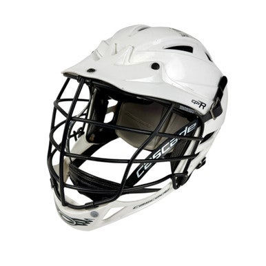 Used Cascade CPV-R ADJUSABLE Lacrosse Helmet White S/M 11506-S000281516