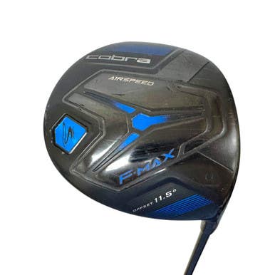 Used Cobra F-MAX AIRSPEED Men's RH 11.5 Degree Driver Senior Flex Graphite Shaft 11506-S000281564