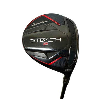 Used Taylormade STEALTH 2 Men's RH 3 Wood Stiff Flex Graphite Shaft 11506-S000283500