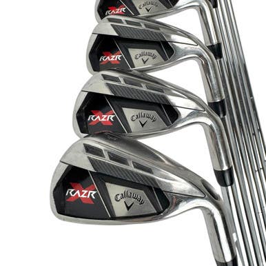Used Callaway RAZR X Mens Iron Set RH 3I-PW 11506-S000283505