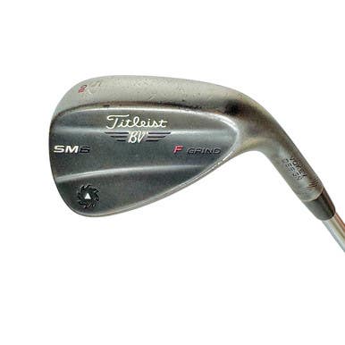 Used Titleist VOKEY SM6 F GRIND Men's RH 52 Degree Wedge Stiff Flex Steel Shaft 11506-S000283504