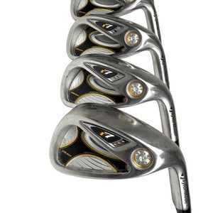 Used Taylormade R7 DRAW Men's RH Iron Set 4I-AW Stiff Flex Steel Shaft 11506-S000284231
