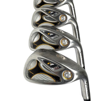 Used Taylormade R7 DRAW Men's RH Iron Set 4I-AW Stiff Flex Steel Shaft 11506-S000284231