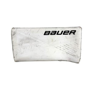 Used Bauer SUPREME S20 ULTRASONIC Regular Hockey Goalie Blocker Senior 11506-S000284296