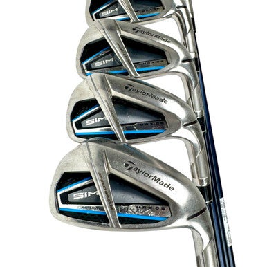 Used Taylormade SIM MAX OS Mens Iron Set RH 6I-GW/AW 11506-S000285089