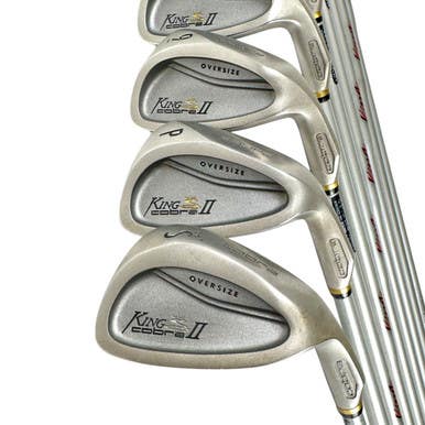 Used Cobra KING II OVERSIZE Mens Iron Set RH 3I-SW 11506-S000285690