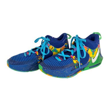Used Nike LEBRON WITNESS 7 Basketball Shoes M Royal Blue Senior 6 11506-S000286510