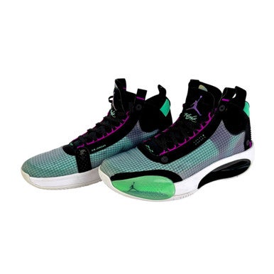 Used Nike JORDAN Basketball Shoes M Teal Youth 09.0 11506-S000286517