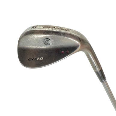 Used Cleveland CG10 BLACK PEARL Men's RH 52 Degree Wedge Steel Shaft 11506-S000239474