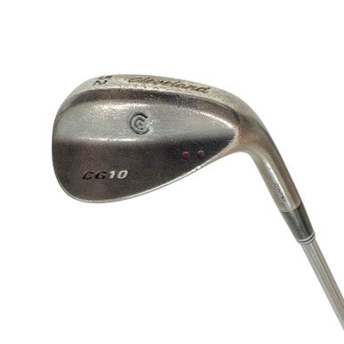 Used Cleveland CG10 BLACK PEARL Men's RH 52 Degree Wedge Steel Shaft 11506-S000239474