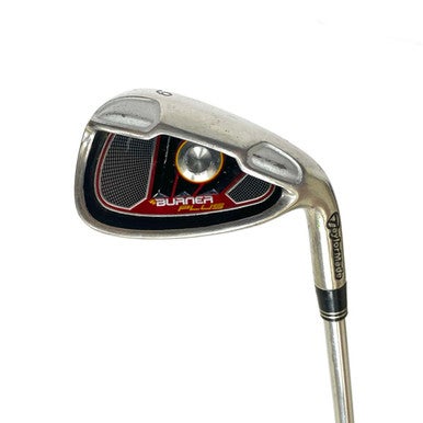 Used Taylormade BURNER PLUS Men's Right 9 Iron Stiff Flex Steel Shaft 11506-S000237394